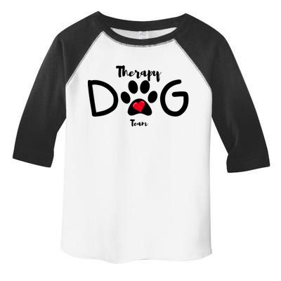 Therapy Dog Team Trending Design Toddler Fine Jersey T-Shirt