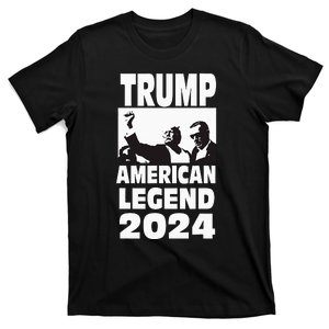 Teflon Don Trump 2024 Bulletproof Never Surrender Legend T-Shirt