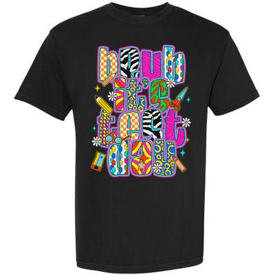 Test Day Teacher Motivation Rock The Test Bruh Its Test Day Garment-Dyed Heavyweight T-Shirt