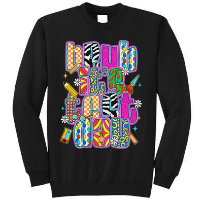 Test Day Teacher Motivation Rock The Test Bruh Its Test Day Sweatshirt