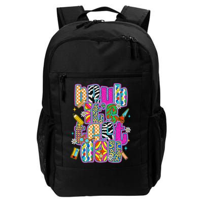 Test Day Teacher Motivation Rock The Test Bruh Its Test Day Backpack
