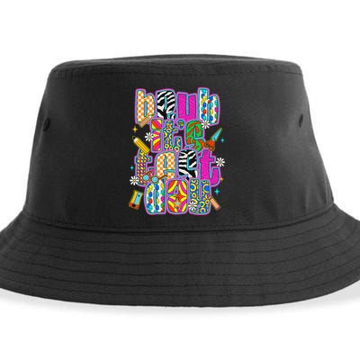 Test Day Teacher Motivation Rock The Test Bruh Its Test Day Sustainable Bucket Hat