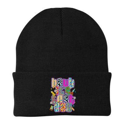 Test Day Teacher Motivation Rock The Test Bruh Its Test Day Beanie