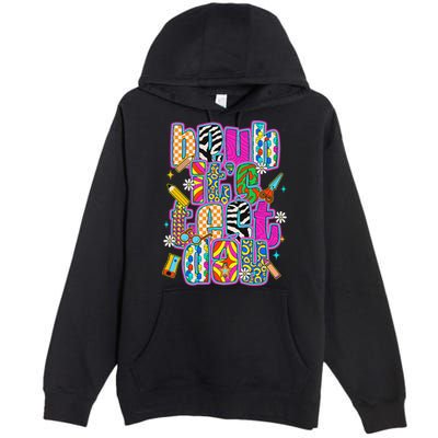Test Day Teacher Motivation Rock The Test Bruh Its Test Day Premium Pullover Hoodie