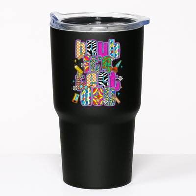Test Day Teacher Motivation Rock The Test Bruh Its Test Day Tumbler