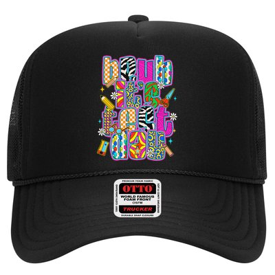 Test Day Teacher Motivation Rock The Test Bruh Its Test Day Trucker Hat