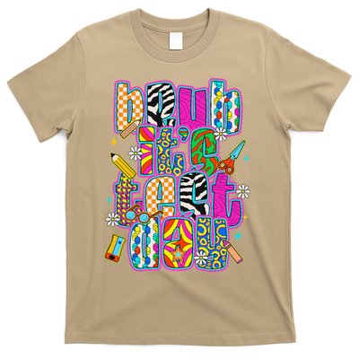 Test Day Teacher Motivation Rock The Test Bruh Its Test Day T-Shirt