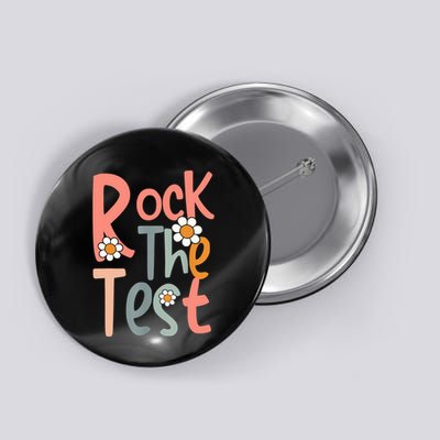 Test Day Teacher Rock The Test Gifts For Women Button