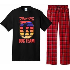 Therapy Dog Team For A Pettrainer Dog Trainer Great Gift Pajama Set