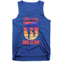 Therapy Dog Team For A Pettrainer Dog Trainer Great Gift Tank Top