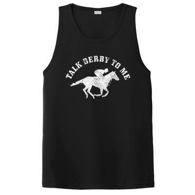 Talk Derby To Me Horse Racing PosiCharge Competitor Tank