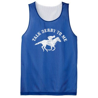 Talk Derby To Me Horse Racing Mesh Reversible Basketball Jersey Tank