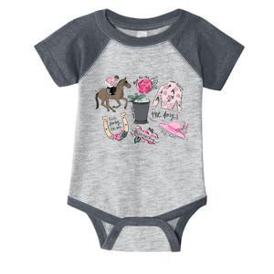 Talk Derby To Me Kentucky Horse Racing Infant Baby Jersey Bodysuit