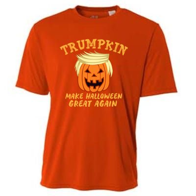 Trumpkin Donald Trump Halloween Make Halloween Great Again Gift Cooling Performance Crew T-Shirt