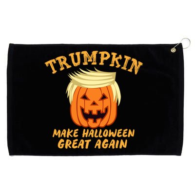 Trumpkin Donald Trump Halloween Make Halloween Great Again Gift Grommeted Golf Towel