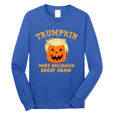 Trumpkin Donald Trump Halloween Make Halloween Great Again Gift Long Sleeve Shirt