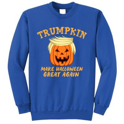 Trumpkin Donald Trump Halloween Make Halloween Great Again Gift Sweatshirt