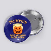 Trumpkin Donald Trump Halloween Make Halloween Great Again Gift Button