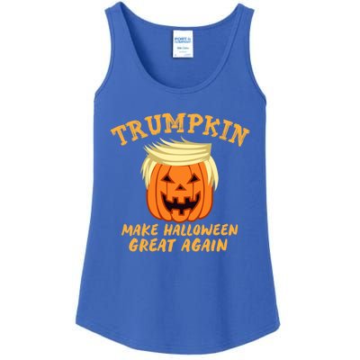 Trumpkin Donald Trump Halloween Make Halloween Great Again Gift Ladies Essential Tank