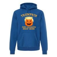 Trumpkin Donald Trump Halloween Make Halloween Great Again Gift Premium Hoodie