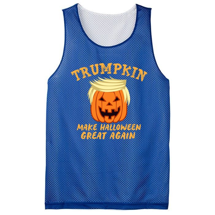 Trumpkin Donald Trump Halloween Make Halloween Great Again Gift Mesh Reversible Basketball Jersey Tank