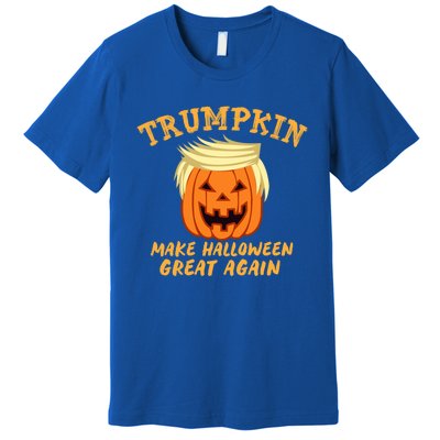 Trumpkin Donald Trump Halloween Make Halloween Great Again Gift Premium T-Shirt