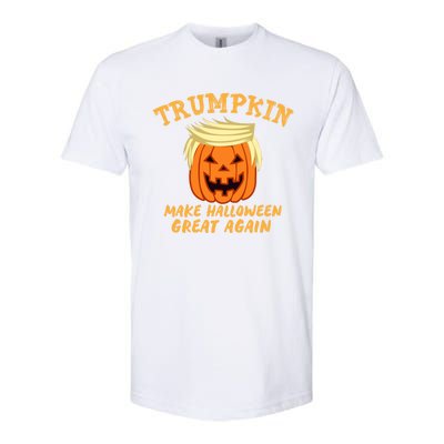 Trumpkin Donald Trump Halloween Make Halloween Great Again Gift Softstyle CVC T-Shirt