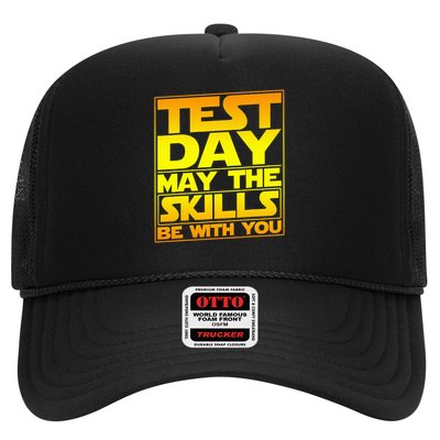 Testing Day Test Day May The Skills Be With You Teacher  Trucker Hat