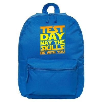 Testing Day Test Day May The Skills Be With You Teacher  16 in Basic Backpack
