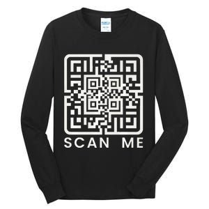 Trump Dance Troll Qr President Trump Dance Code Back Premium Tall Long Sleeve T-Shirt