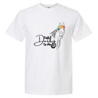 Talk Derby To Me Derby Horse Racing Funny Horse Racing Garment-Dyed Heavyweight T-Shirt