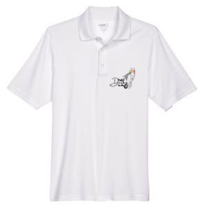 Talk Derby To Me Derby Horse Racing Funny Horse Racing Men's Origin Performance Pique Polo