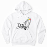 Talk Derby To Me Derby Horse Racing Funny Horse Racing Hoodie