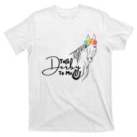 Talk Derby To Me Derby Horse Racing Funny Horse Racing T-Shirt