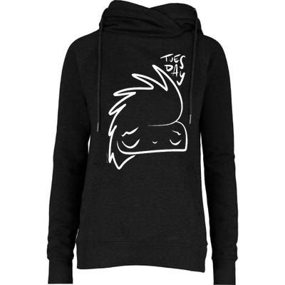 Tuesday Dreamer Womens Funnel Neck Pullover Hood