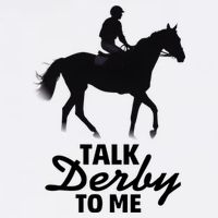 Talk Derby To Me Horse Racing Funny Derby Day Adult Drive Performance Visor
