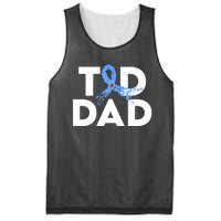 T1D Dad Type 1 Diabetes Awareness Insulin Family Support Premium Mesh Reversible Basketball Jersey Tank