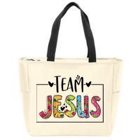 Tie Dye Team Jesus Cool Mom And Christian Thanksgiving Zip Tote Bag