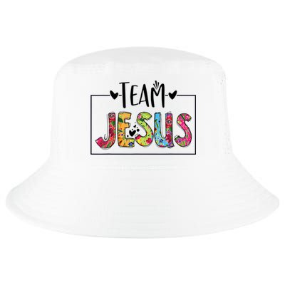 Tie Dye Team Jesus Cool Mom And Christian Thanksgiving Cool Comfort Performance Bucket Hat