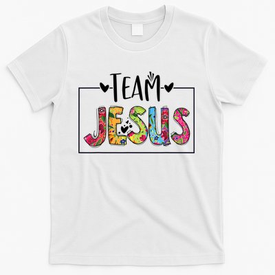 Tie Dye Team Jesus Cool Mom And Christian Thanksgiving T-Shirt