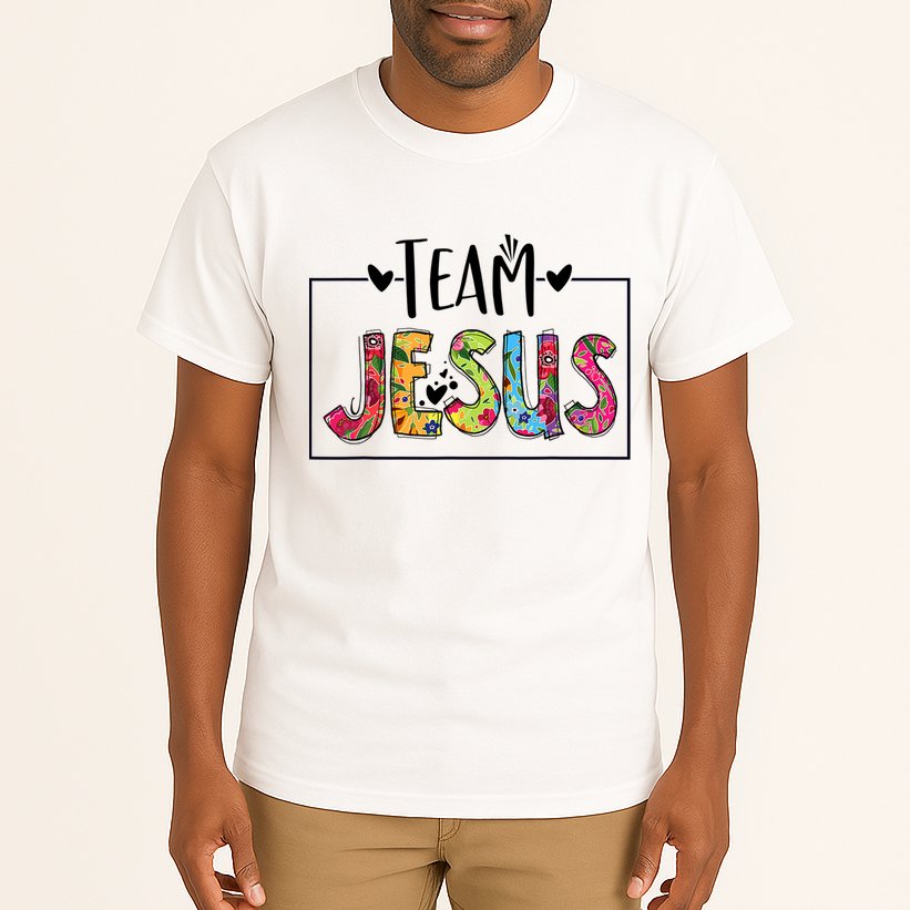 Tie Dye Team Jesus Cool Mom And Christian Thanksgiving Tall T-Shirt