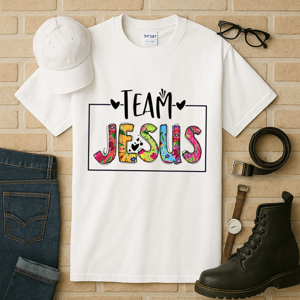 Tie Dye Team Jesus Cool Mom And Christian Thanksgiving Tall T-Shirt