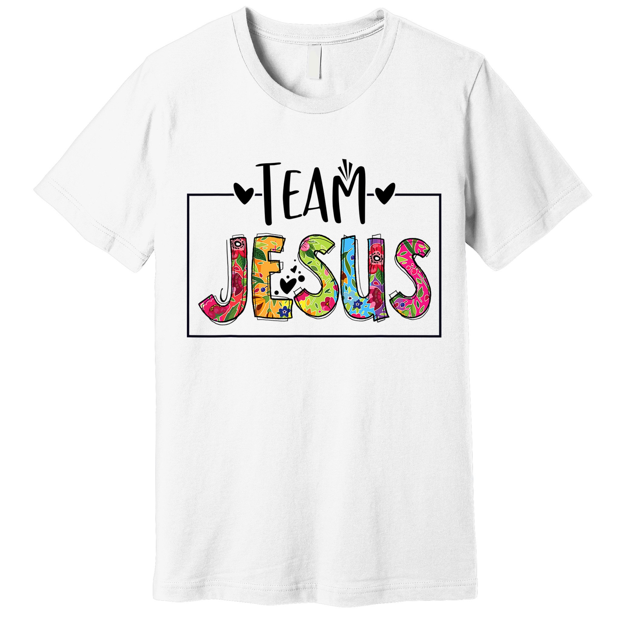 Tie Dye Team Jesus Cool Mom And Christian Thanksgiving Premium T-Shirt