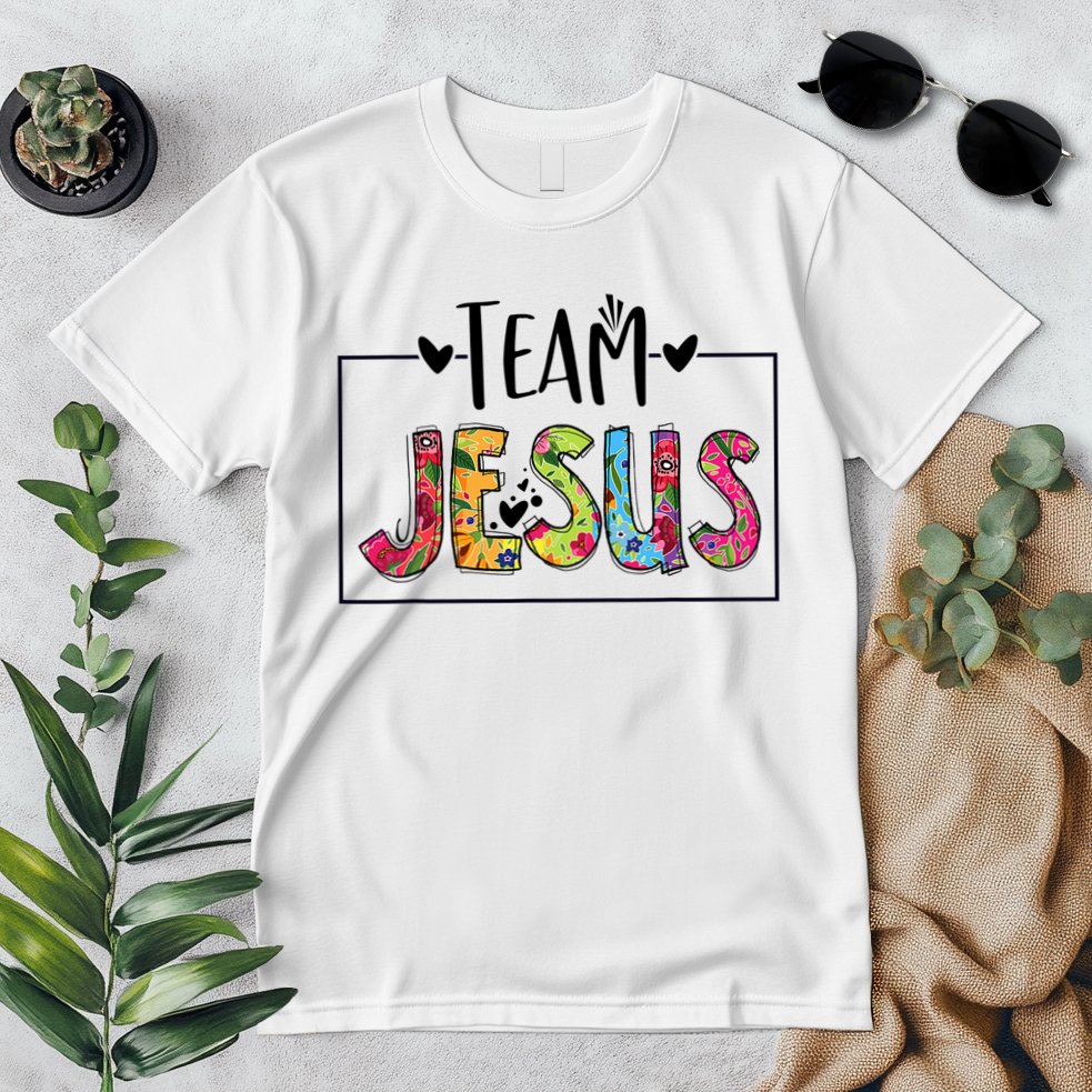 Tie Dye Team Jesus Cool Mom And Christian Thanksgiving Premium T-Shirt