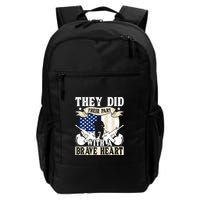 They Did Their Part, With A Brave Heart Gift Memorial Day Backpack