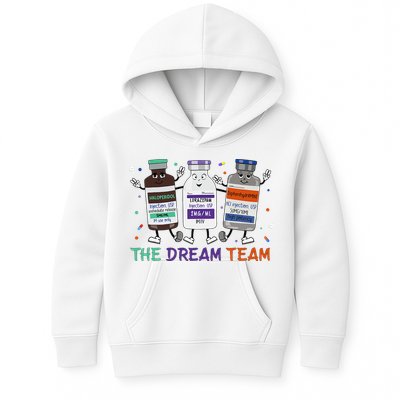 The Dream Team Retro Groovy B52 Nurse Medical Nursing Psych Kids Hoodie