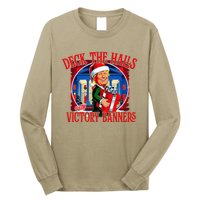 Trump Deck The Halls With Victory Banners Long Sleeve Shirt