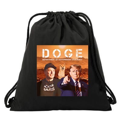 Trump Doge Drawstring Bag