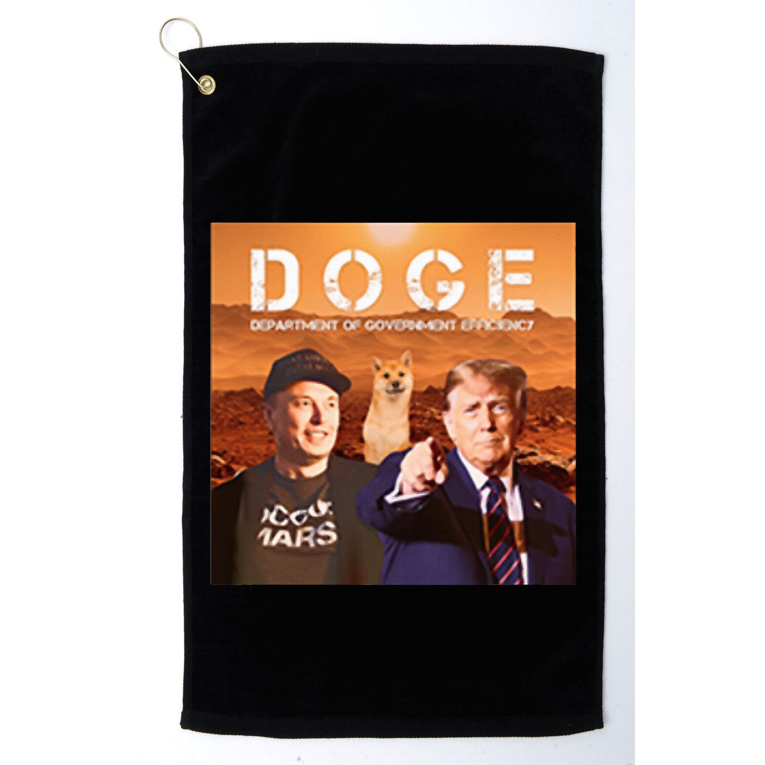 Trump Doge Golf Towel
