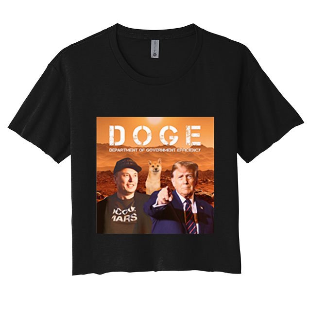 Trump Doge Crop Top